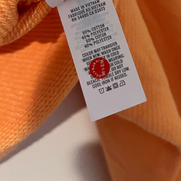 NWT Aerie Cropped Drop Shoulder Sweatshirt (size S) - Picture 4 of 4